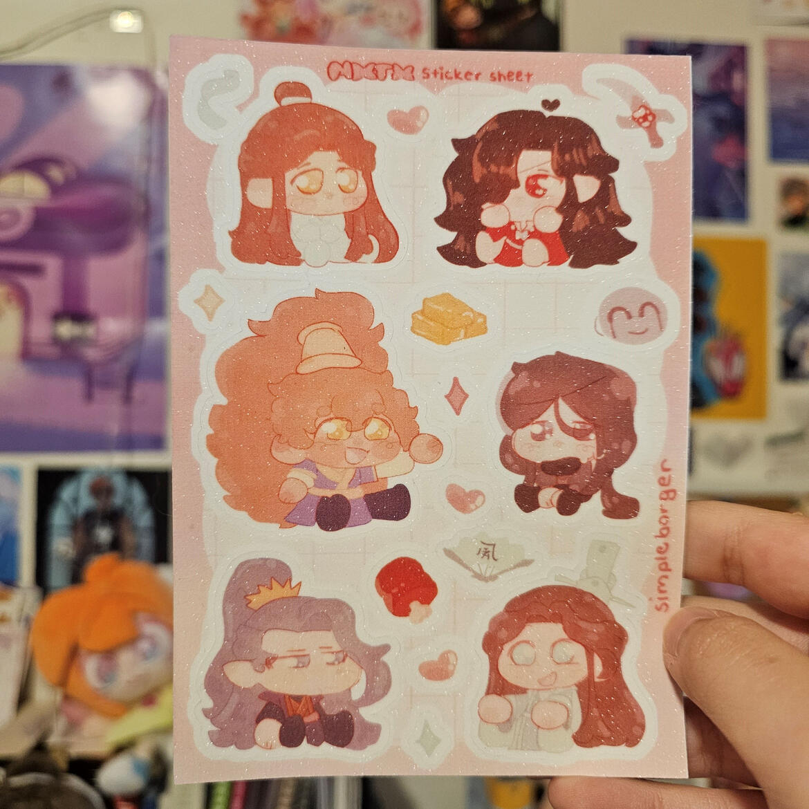 TGCF Sticker Sheet