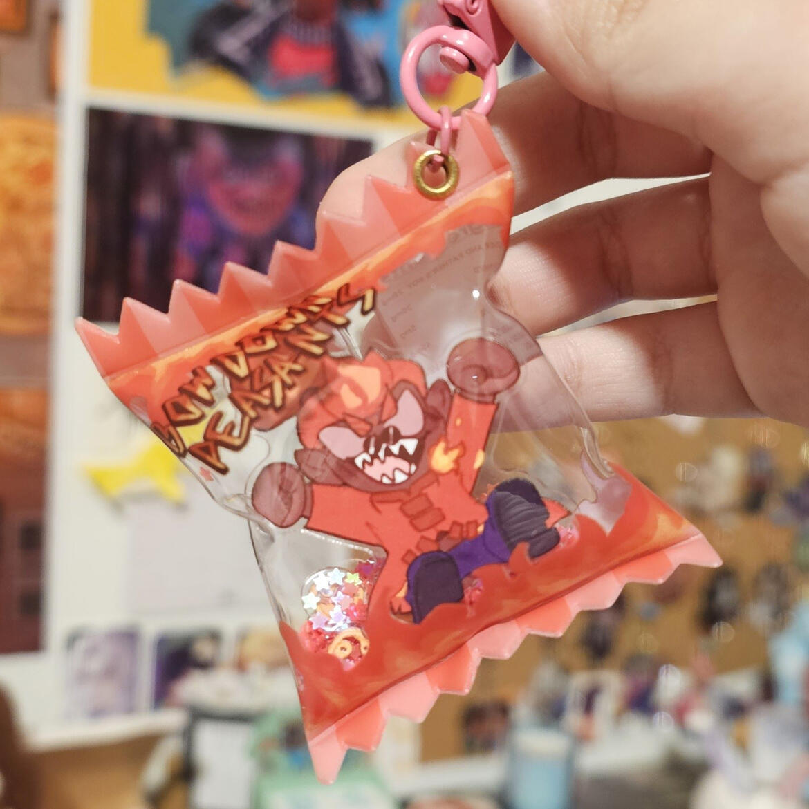 Red Son Candy Bag Charm