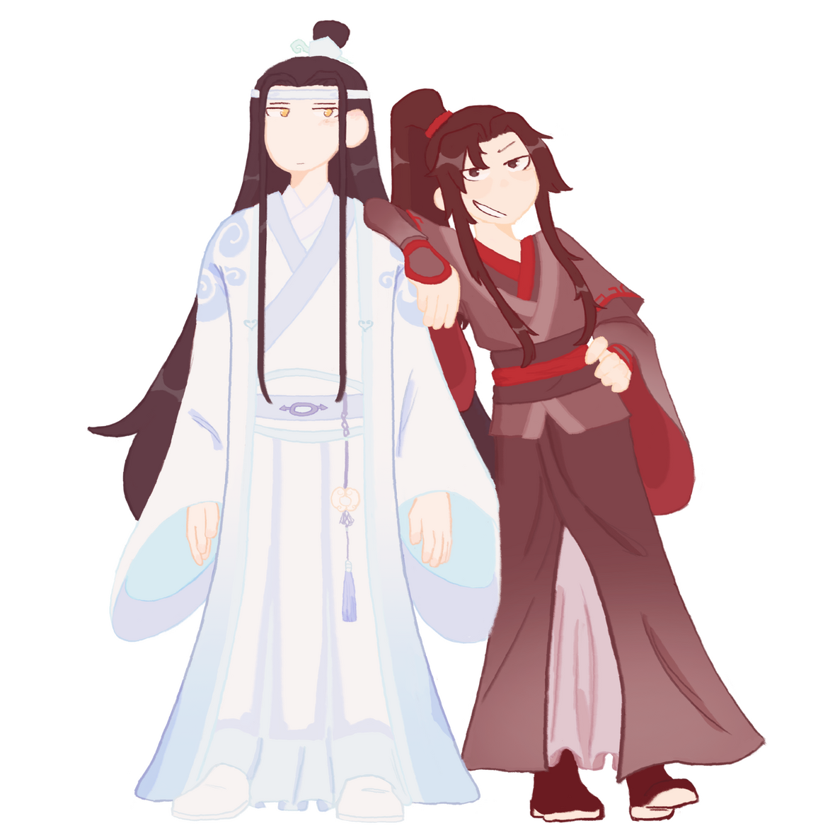 Wei Wuxian and Lan Wangji (The Untamed)