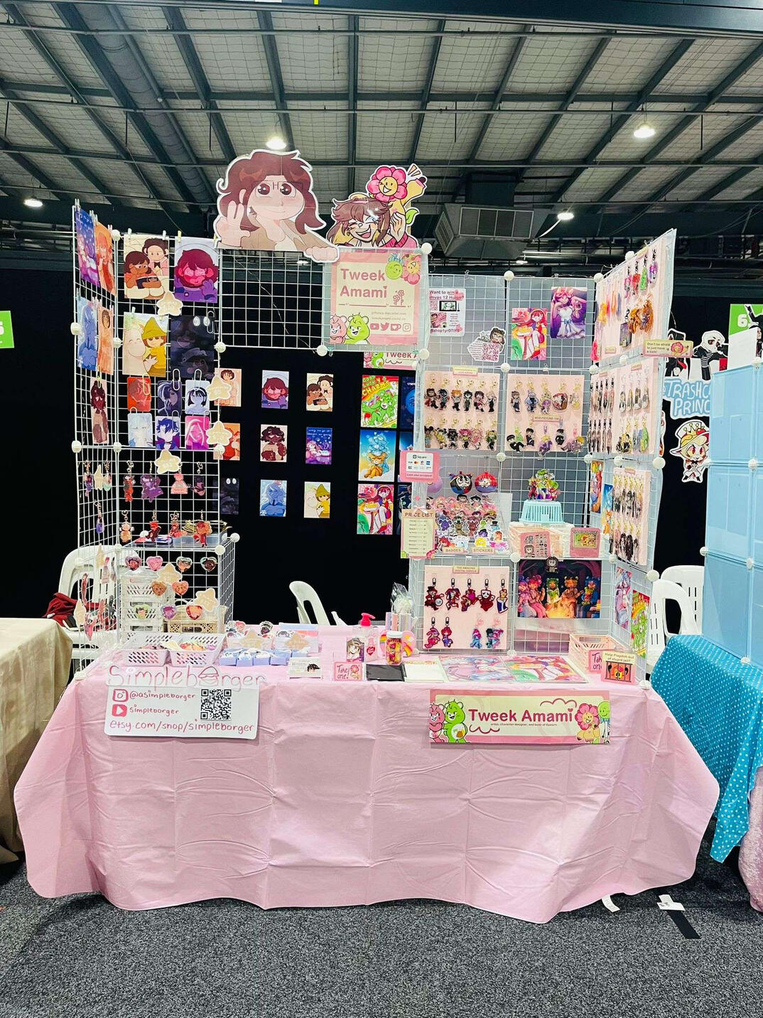 Adl Oz-Comic Con 2024 (Half Table)