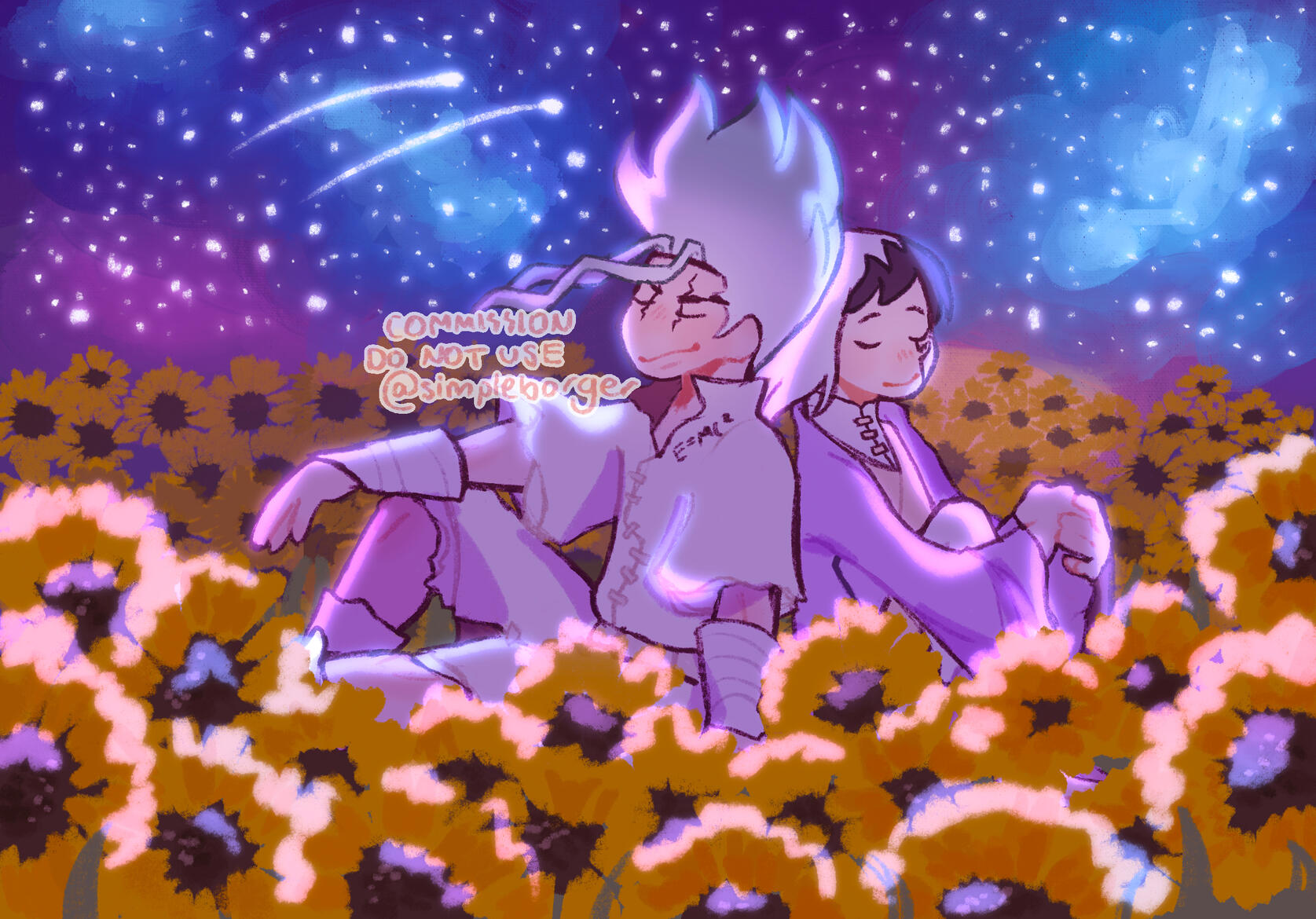 Dr. Stone Sunflower Field for Hannah